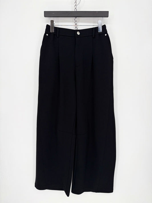 再入荷 MUST BUY【811 】クラッシー ライン ワイド ボトム　 　　　