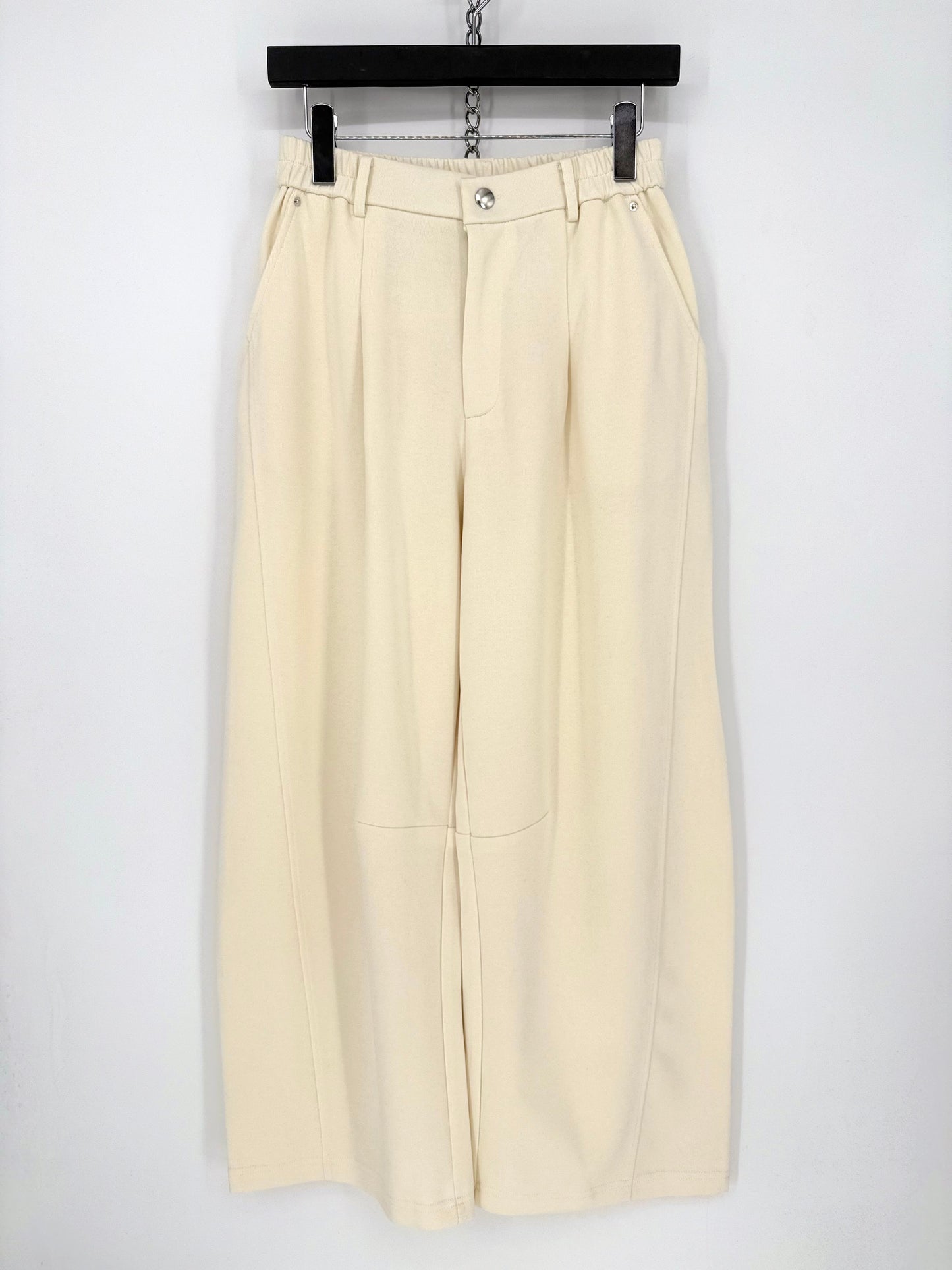 再入荷 MUST BUY【811 】クラッシー ライン ワイド ボトム　 　　　