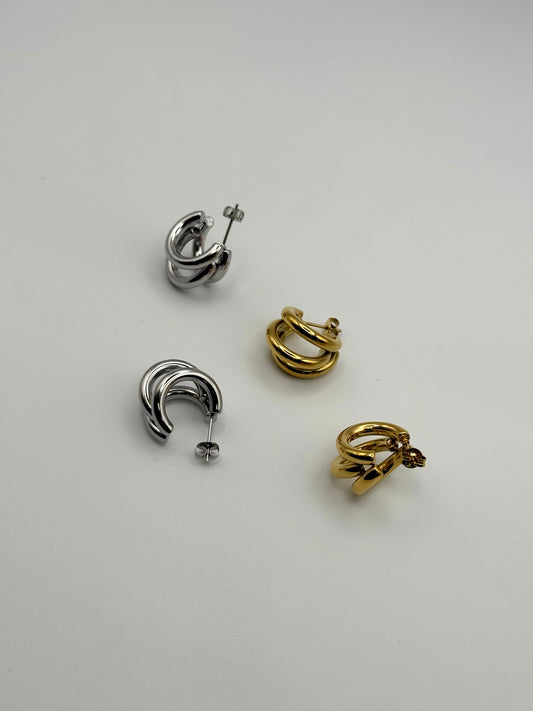 MUST BUY【SKU-P-001】トリプルピアス　