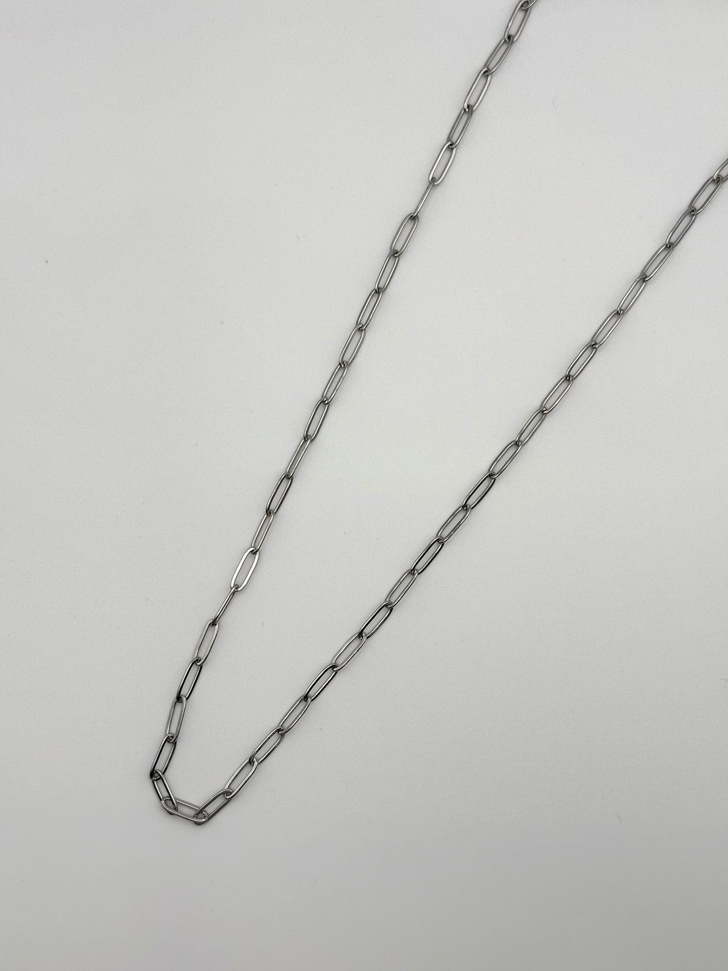 MUST BUY【NK100】シンプルロングチェーンネックレス　