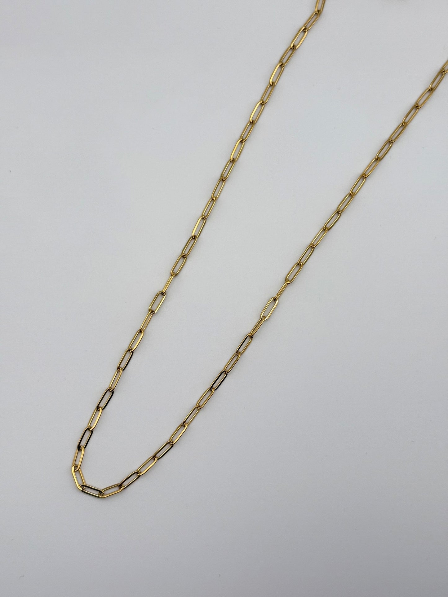 MUST BUY【NK100】シンプルロングチェーンネックレス　