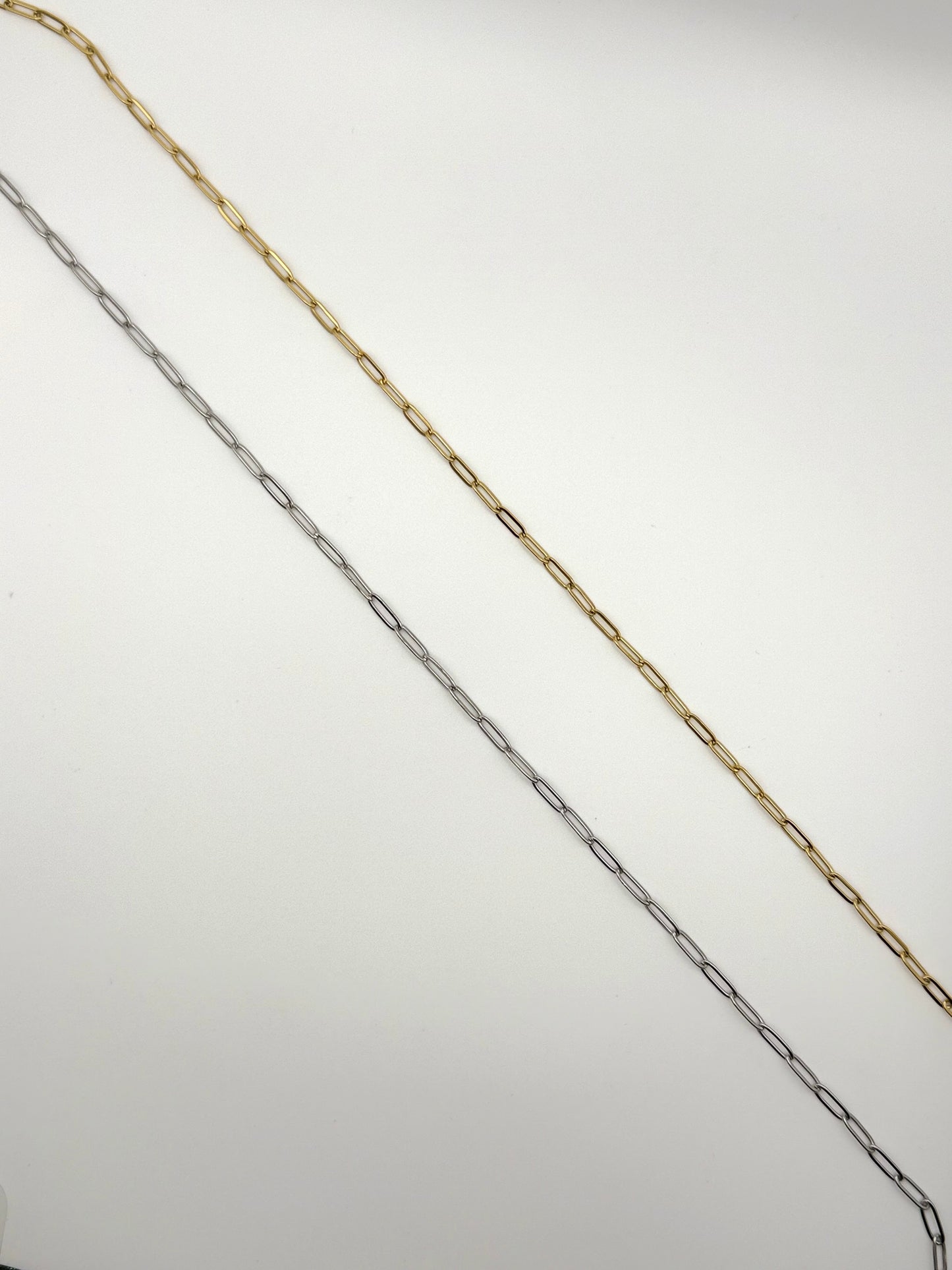 MUST BUY【NK100】シンプルロングチェーンネックレス　